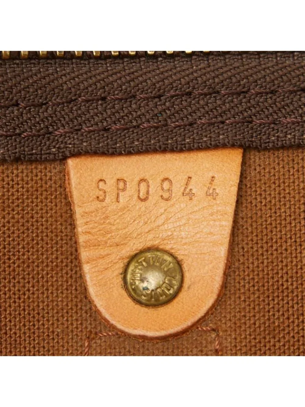 Louis Vuitton Monogram Keepall 45 Boston Bag Brown Leather